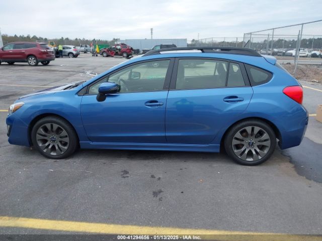 JF1GPAZ60FH271759 Subaru Impreza 2.0i Sport Limited
