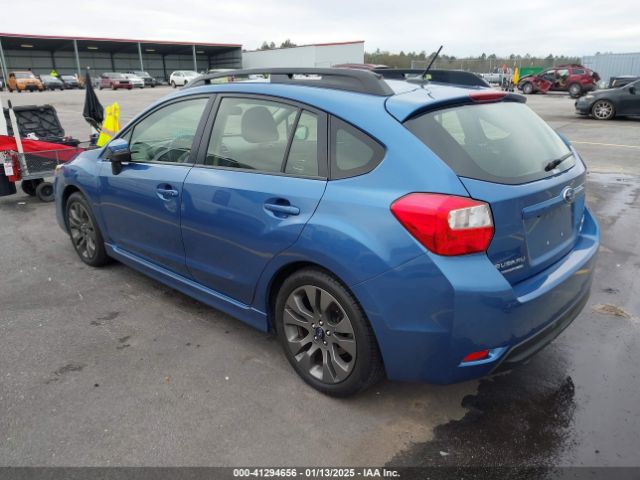 JF1GPAZ60FH271759 Subaru Impreza 2.0i Sport Limited