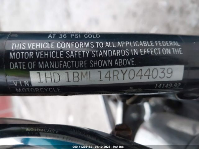 1994 HARLEY-DAVIDSON FLSTF 1HD1BML14RY044039 Photo 9