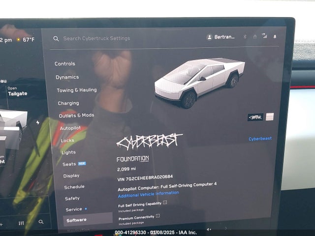2024 TESLA CYBERTRUCK 7G2CEHEE8RA020684 Photo 6