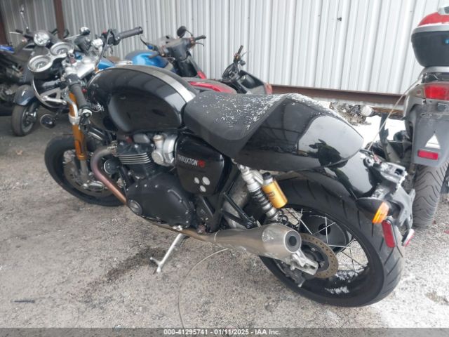 2021 TRIUMPH MOTORCYCLE THRUXTON SMTD56HR6MTAD3291 Photo 2
