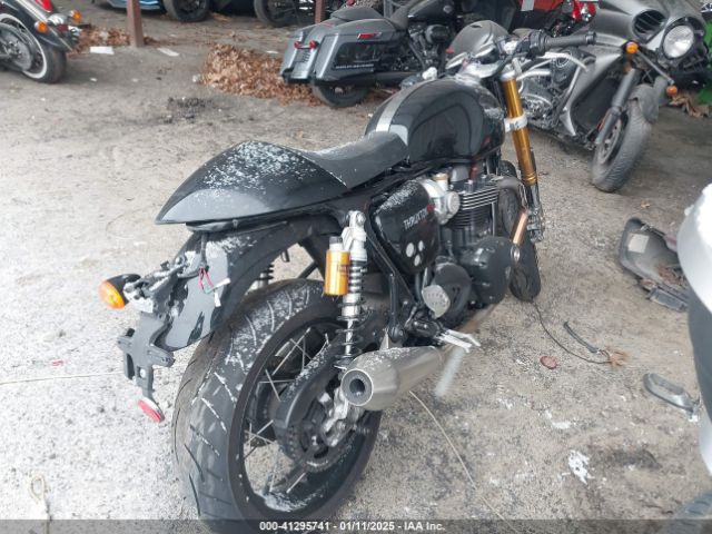 2021 TRIUMPH MOTORCYCLE THRUXTON SMTD56HR6MTAD3291 Photo 3