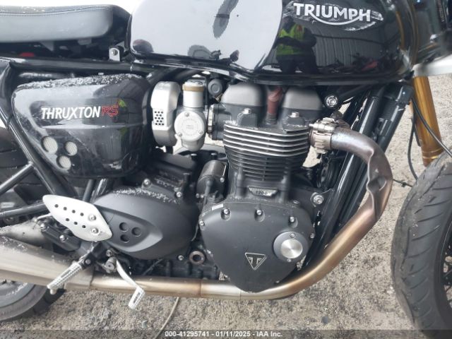 2021 TRIUMPH MOTORCYCLE THRUXTON SMTD56HR6MTAD3291 Photo 7
