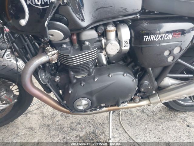 2021 TRIUMPH MOTORCYCLE THRUXTON SMTD56HR6MTAD3291 Photo 8