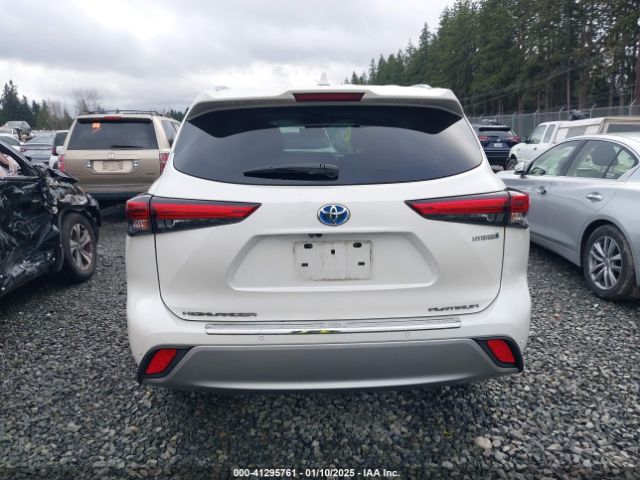 5TDEBRCH5MS029132 Toyota Highlander Hybrid Platinum