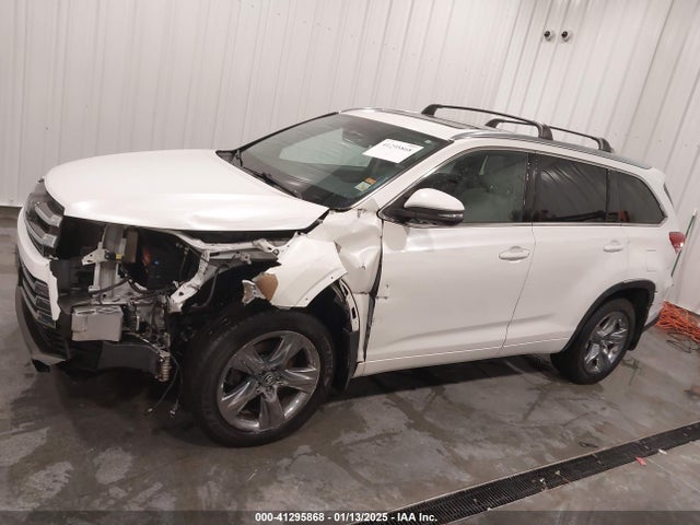 5TDDZRFH5KS997036 Toyota Highlander Limited Platinum