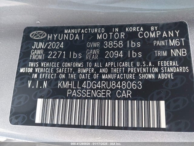 Hyundai ELANTRA SE 2024 KMHLL4DG4RU848063 Image 9