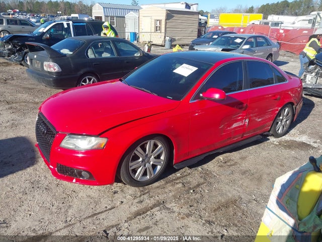 2010 AUDI A4 WAUFFAFL1AN038872 Photo 1