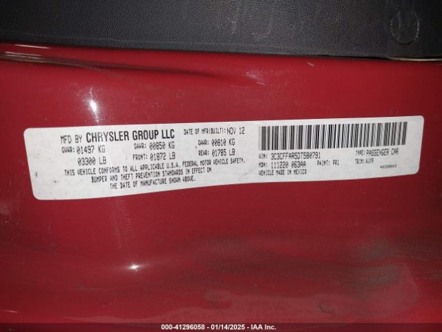 2013 FIAT 500 3C3CFFAR5DT580791 Photo 8