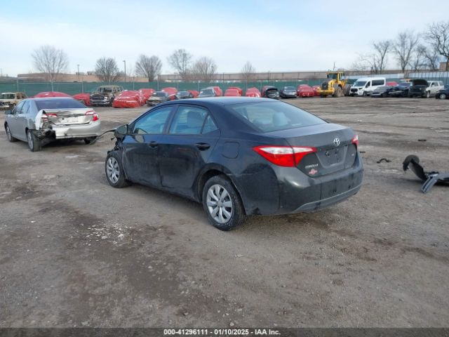 2T1BURHE9FC321518 Toyota COROLLA LE