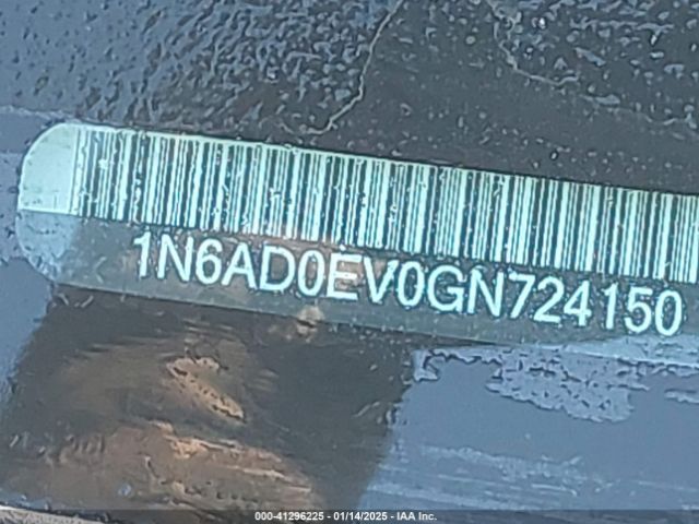 1N6AD0EV0GN724150 Nissan Frontier Pro-4x/s/sl/sv