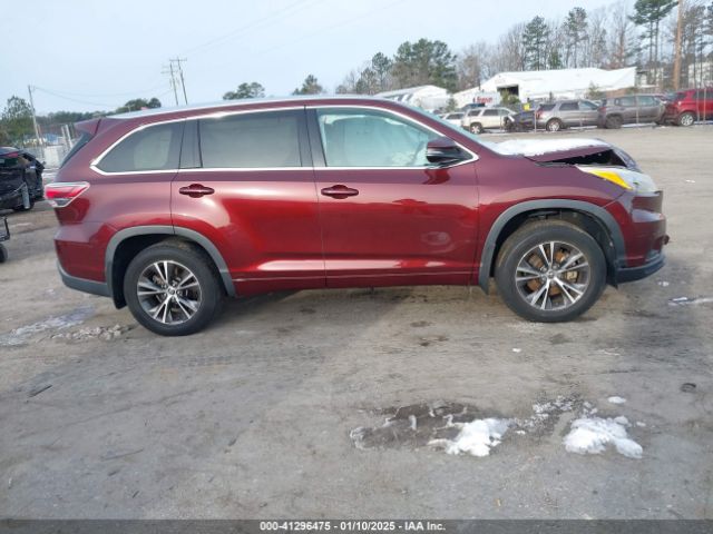 5TDJKRFH4GS280738 Toyota Highlander Xle V6
