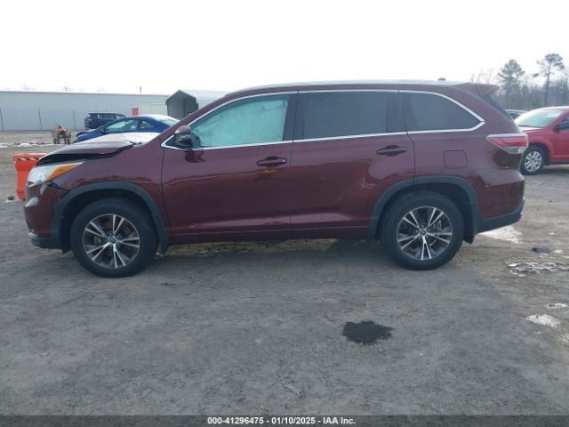 5TDJKRFH4GS280738 Toyota Highlander Xle V6