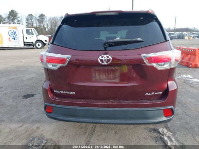 5TDJKRFH4GS280738 Toyota Highlander Xle V6