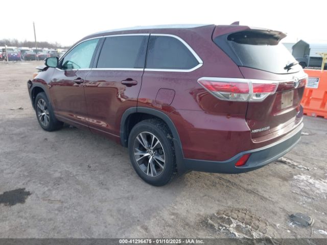 5TDJKRFH4GS280738 Toyota Highlander Xle V6