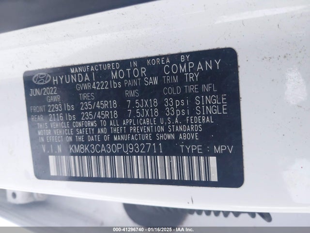 Hyundai Kona N Line 2023 KM8K3CA30PU932711 Image 9