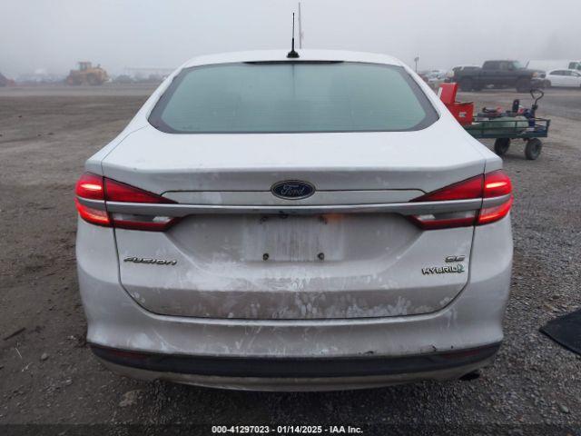 3FA6P0LU5HR387876 Ford Fusion Hybrid Se
