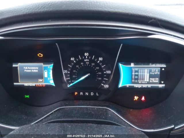 3FA6P0LU5HR387876 Ford Fusion Hybrid Se