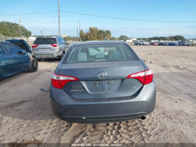 2T1BURHE4GC485129 Toyota COROLLA LE