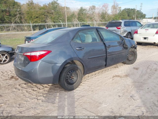 2T1BURHE4GC485129 Toyota COROLLA LE