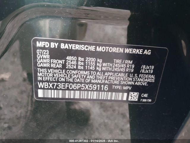 2023 BMW X1 WBX73EF06P5X59116 Photo 8