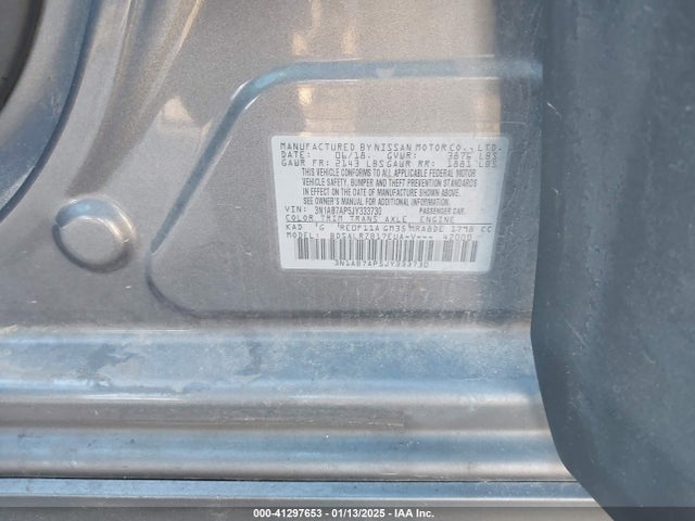 3N1AB7AP5JY333730 Nissan SENTRA SR