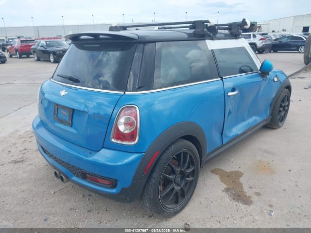 2012 MINI COOPER S WMWSV3C57CT387407 Photo 3