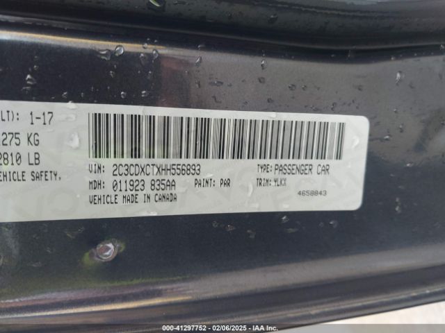 2017 DODGE CHARGER 2C3CDXCTXHH556893 Photo 8