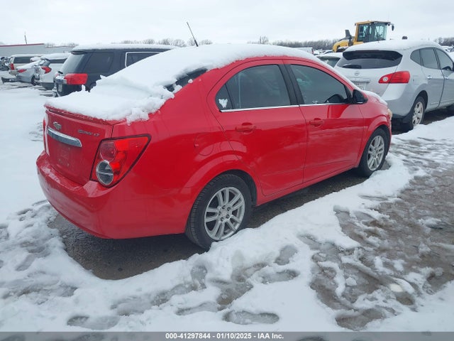 Chevrolet Sonic Lt Auto 2014 1G1JC5SH1E4139686 Image 4