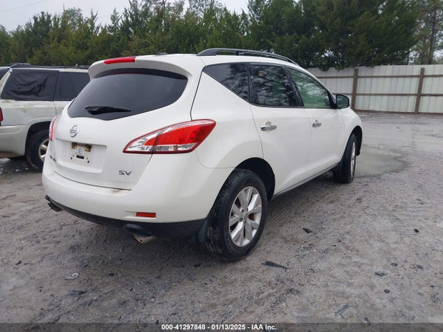 Nissan MURANO SV 2014 JN8AZ1MU6EW403874 Image 4