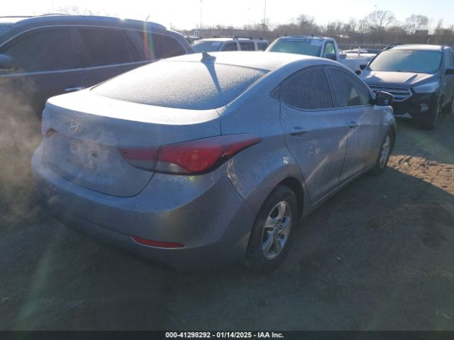 5NPDH4AE3FH567018 Hyundai ELANTRA SE
