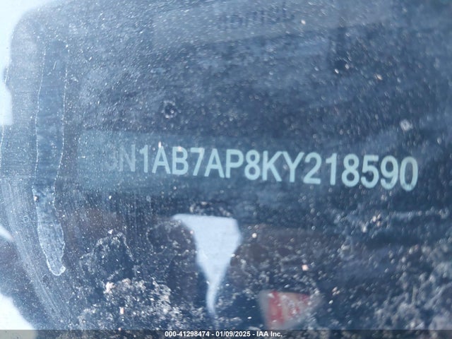 Nissan SENTRA SV 2019 3N1AB7AP8KY218590 Image 9