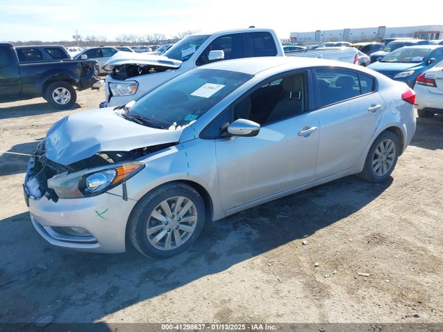 KNAFX4A68G5449680 KIA FORTE LX