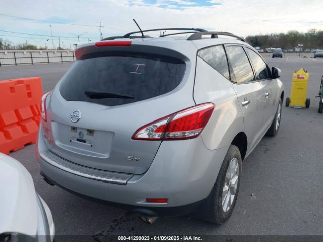 JN8AZ1MUXEW406258 Nissan MURANO SV