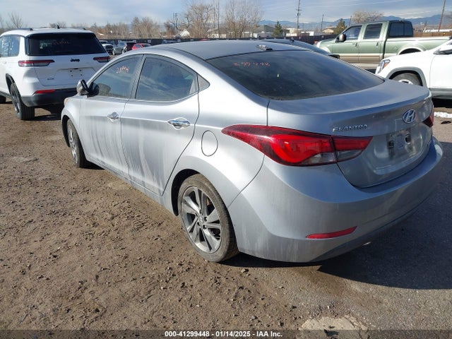 Hyundai Elantra Limited 2015 5NPDH4AE7FH615457 Image 3