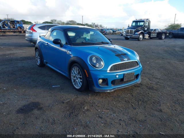 2013 MINI COUPE WMWSX3C54DT466917