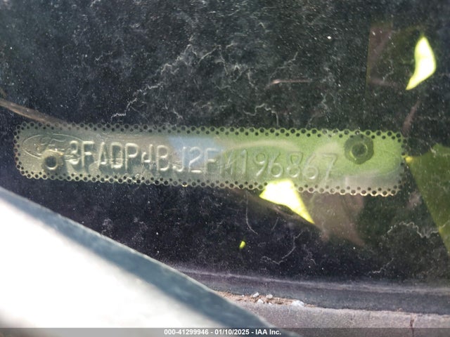 Ford FIESTA SE 2015 3FADP4BJ2FM196867 Image 9