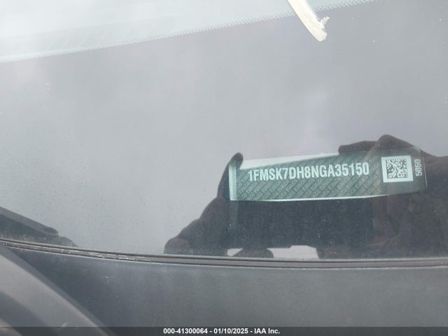 Ford EXPLORER XLT 2022 1FMSK7DH8NGA35150 Image 9