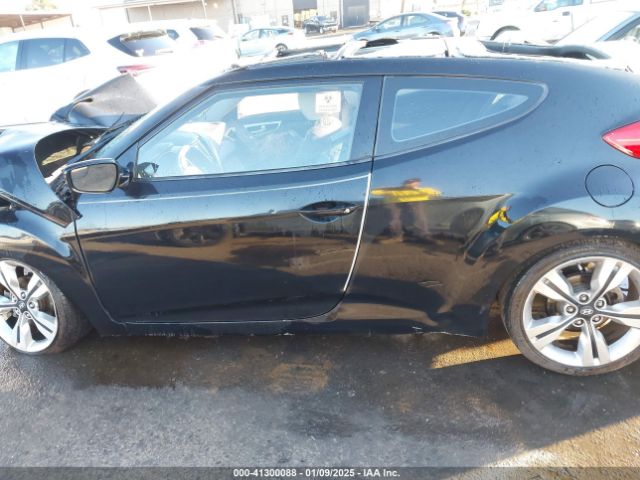 KMHTC6AD3EU184600 Hyundai Veloster Base W/gray