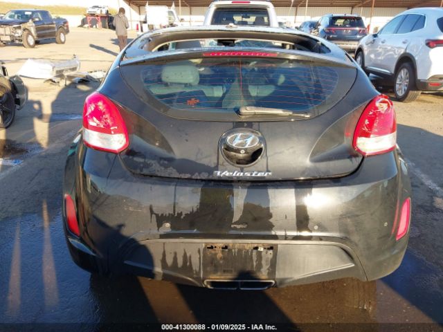 KMHTC6AD3EU184600 Hyundai Veloster Base W/gray