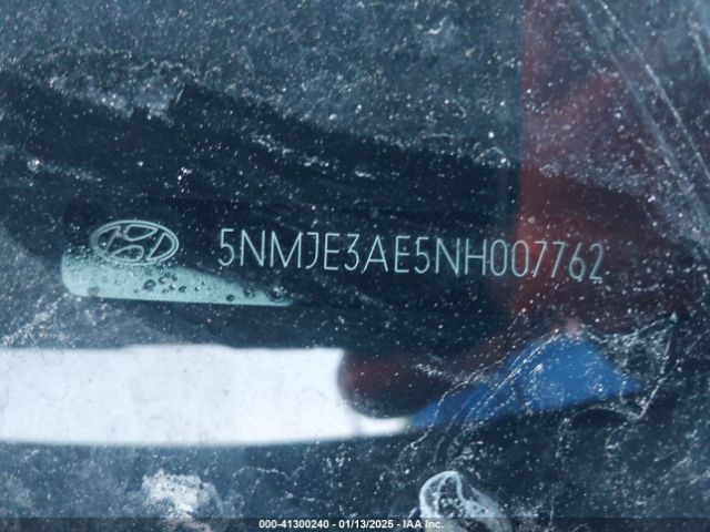 5NMJE3AE5NH007762 Hyundai Tucson Limited