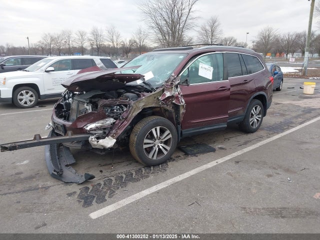 Honda Pilot Ex-l 2016 5FNYF6H51GB036456 Image 2