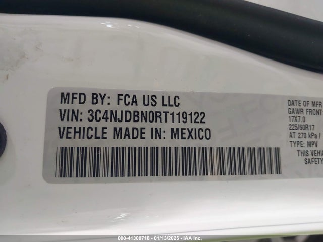 Jeep Compass Latitude 4x4 2024 3C4NJDBN0RT119122 Image 9