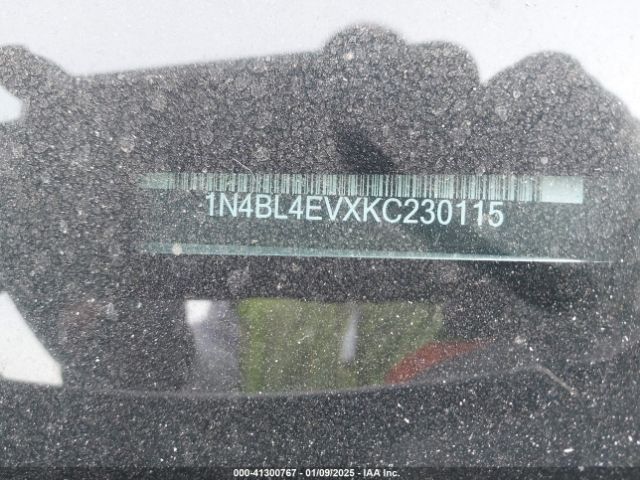 1N4BL4EVXKC230115 Nissan Altima 2.5 Sl