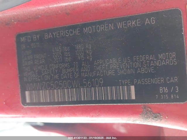 2012 MINI COOPER S COUNTRYMAN WMWZC5C50CWL56109 Photo 8