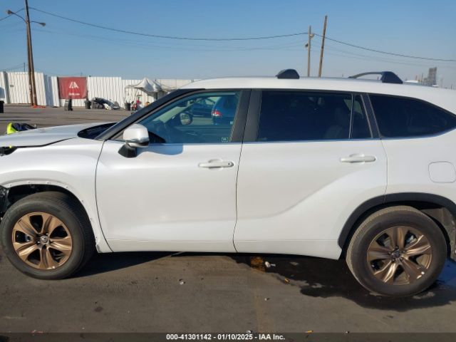 5TDAARAH6PS525470 Toyota Highlander Hybrid Xle Bronze