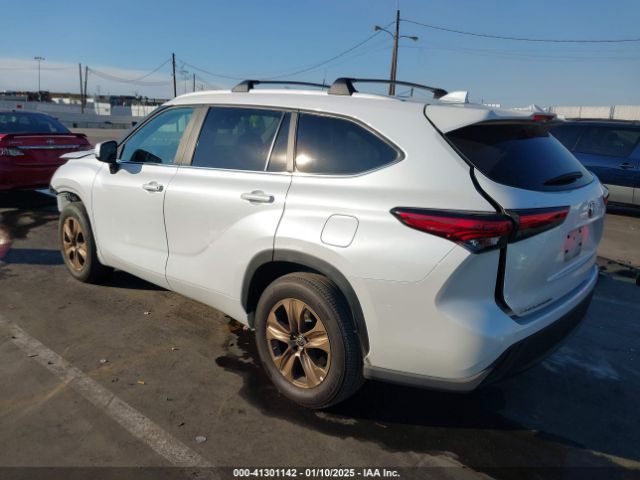 5TDAARAH6PS525470 Toyota Highlander Hybrid Xle Bronze