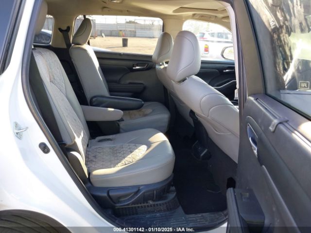 5TDAARAH6PS525470 Toyota Highlander Hybrid Xle Bronze