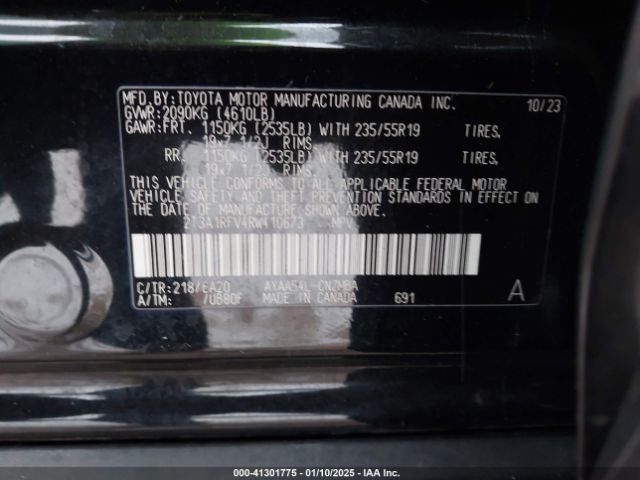 2T3A1RFV4RW410673 Toyota Rav4 Xle Premium