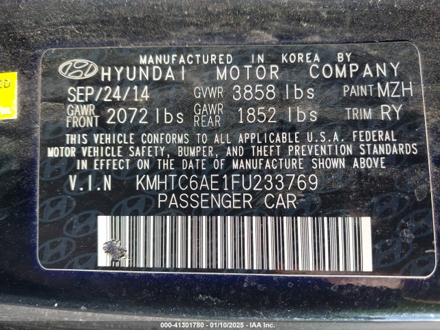 KMHTC6AE1FU233769 Hyundai Veloster Turbo R-spec